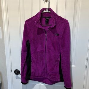 The North Face Women's Vibrant Purple Teddy Jacket